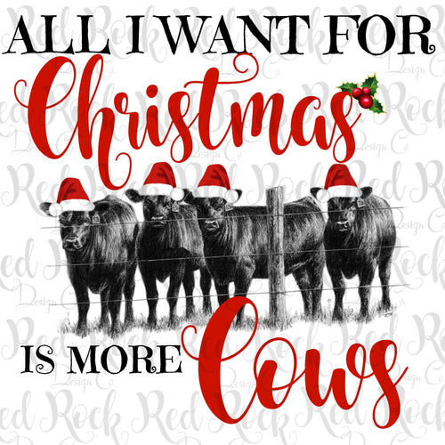 All I want for Christmas is more cows - DD