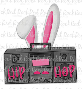 Hip Hop Bunny Radio - Sublimation