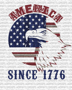 America Since 1776 - Sublimation