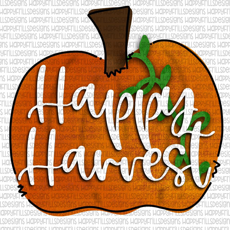 Happy Harvest Pumpkin