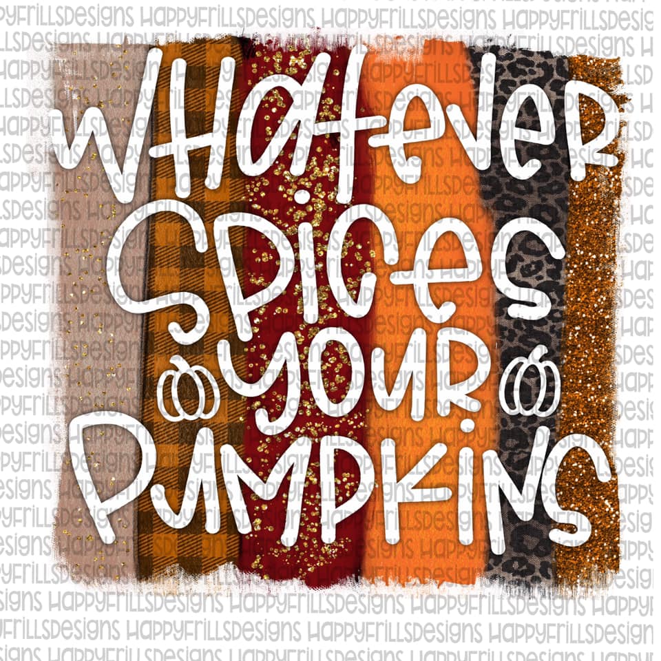 whatever spices your pumpkins