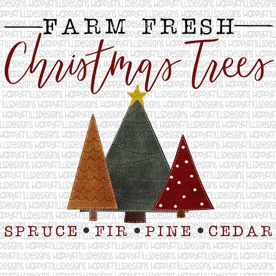 Farm fresh Christmas Trees