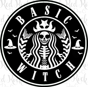 Basic Witch - Style 1 - Sublimation