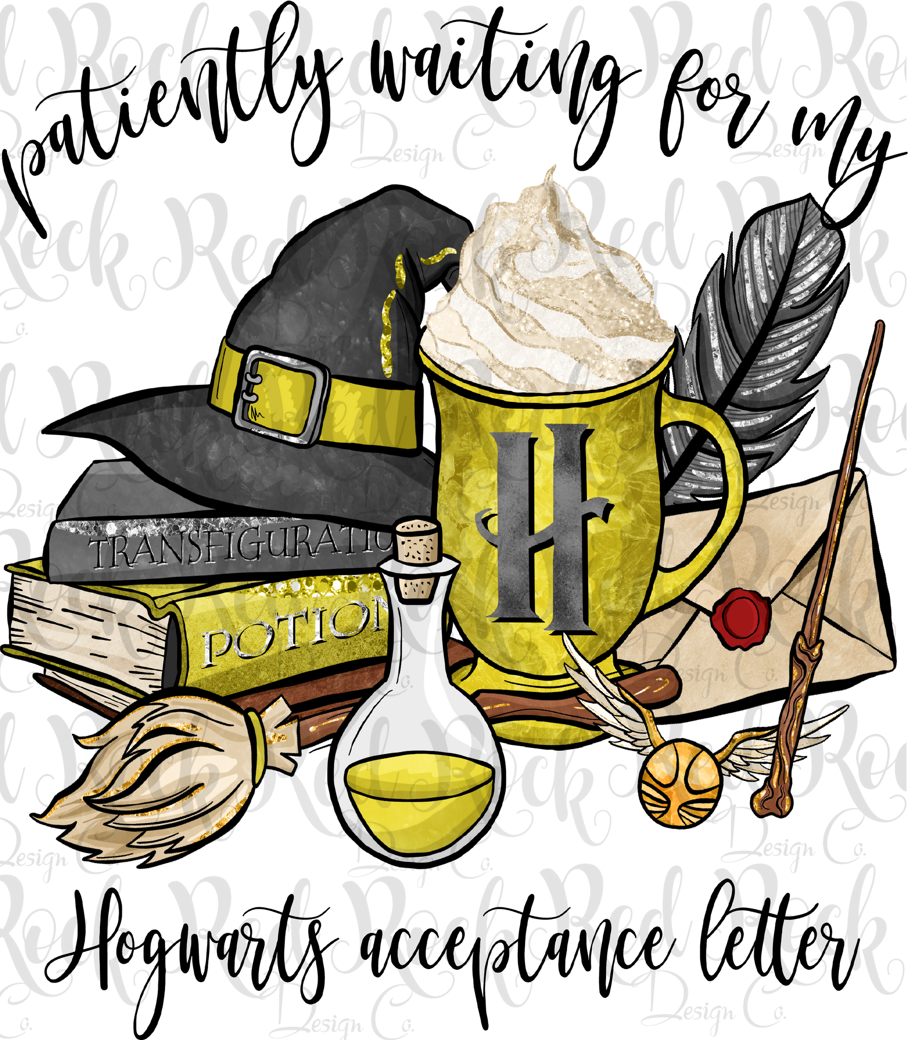 Patiently Waiting for My Hogwarts Acceptance Letter - Direct to Film – Red  Rock Design Co.