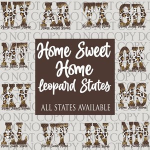 Home Sweet  Home Leopard Digital Bundle
