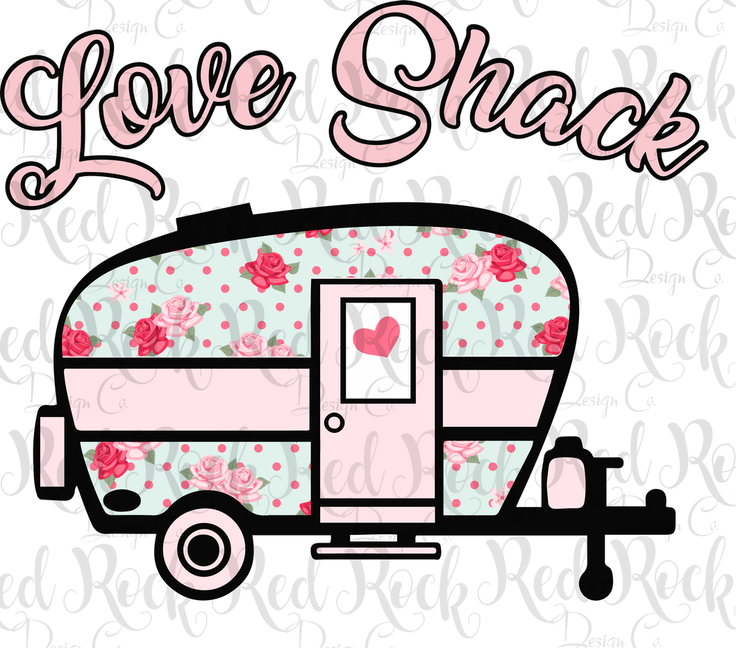 Love Shack Camper - Sublimation