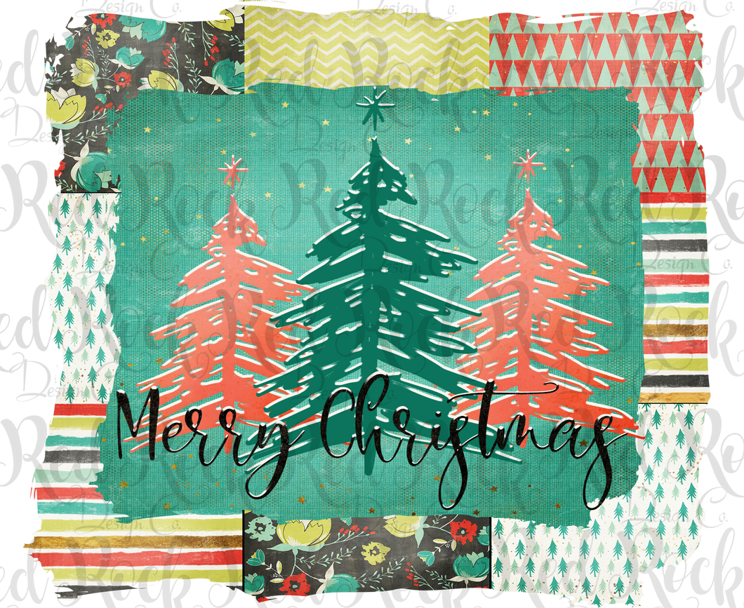 Patchwork Merry Christmas