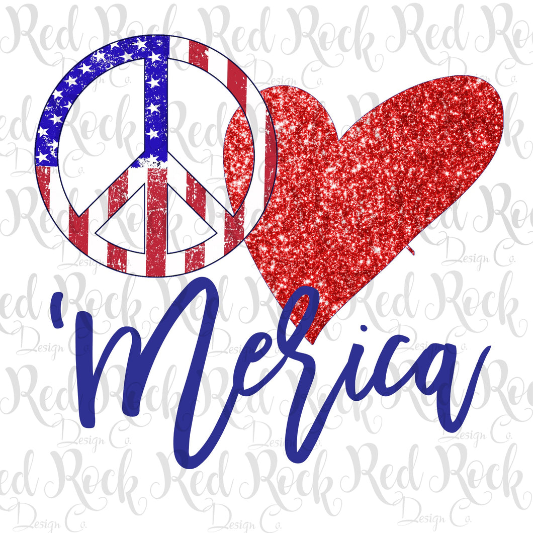 Peace Love Merica