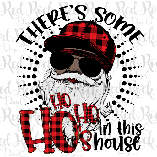 Ho Ho Ho's In this House - BROWN - Digital Download - DD -NO SCREENS ALLOWED - EXLCUSIVE DESIGN