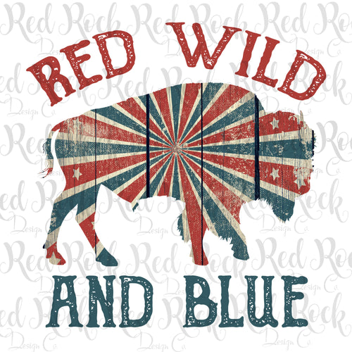 Red Wild and Blue - DD
