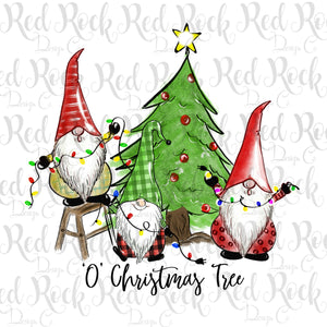 Oh Christmas Tree Gnomes