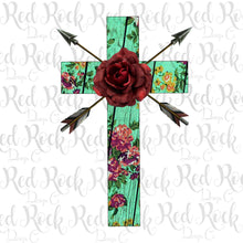 Floral Wooden Crosses - DD