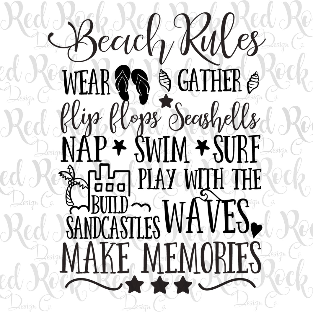 Beach Rules - Direct to Film