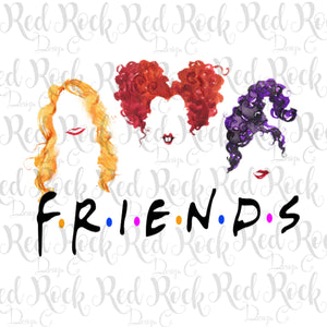 Friends Sanderson Sisters - Direct to Film