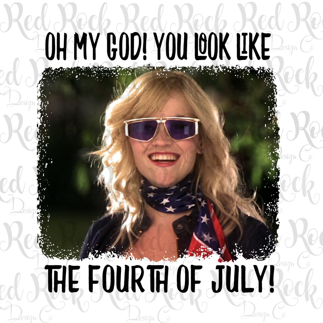 You look like the fourth of July - DD