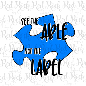 See the Able Not the Label