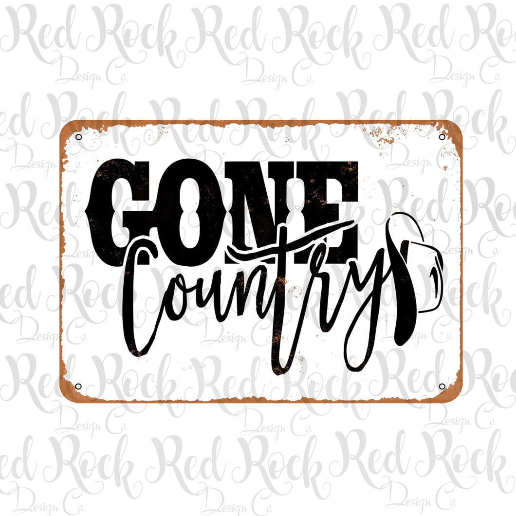 Gone Country - Sublimation