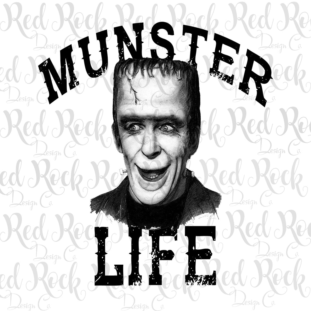 The Munsters Halloween Transfers
