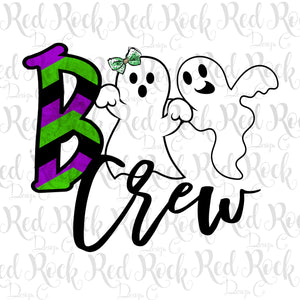 Boo Crew Ghosts - Sublimation