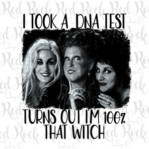 I took a DNA test turns out I'm 100% that witch - DD