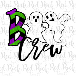 Boo Crew Ghosts - Sublimation