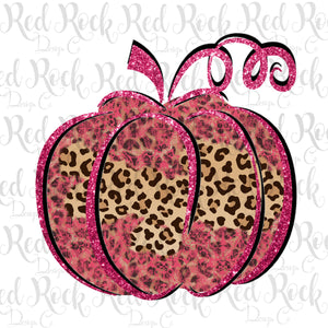 Pink & Leopard Pumpkin - DD
