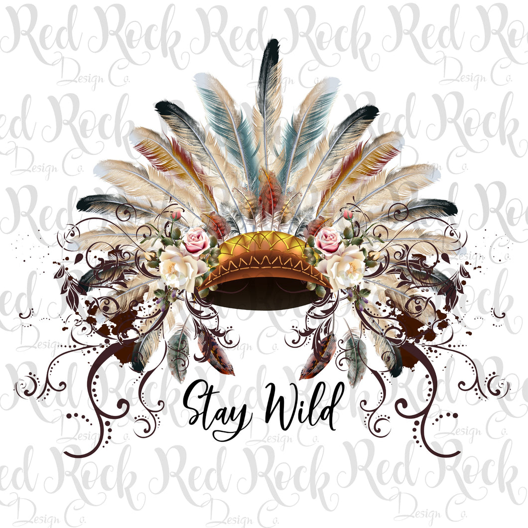 Stay Wild Headdress - DD