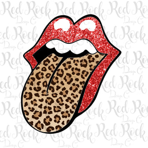 Leopard Tongue Lips - DD