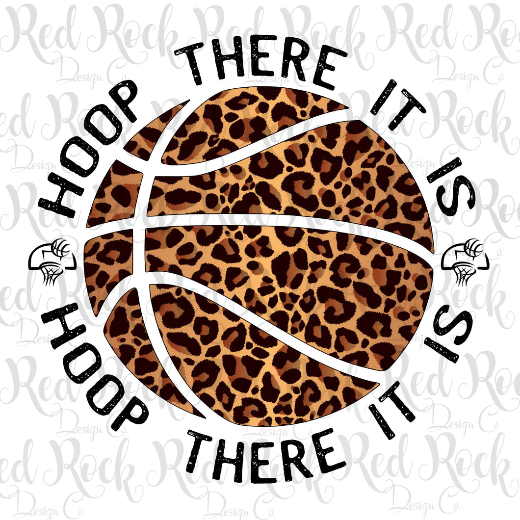 Hoop There it Is - Leopard