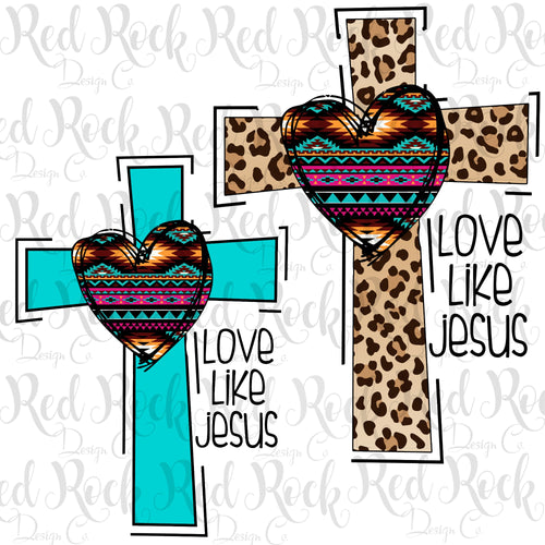 Love Like Jesus Cross - DD