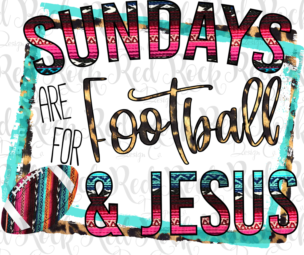Sundays are for football and Jesus