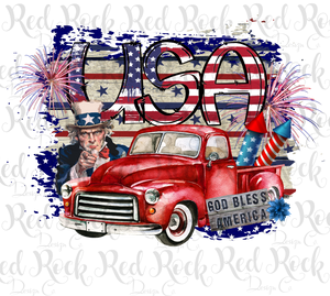USA - God Bless America Truck - DD