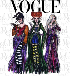 Vogue Sanderson Sisters - Direct to Film