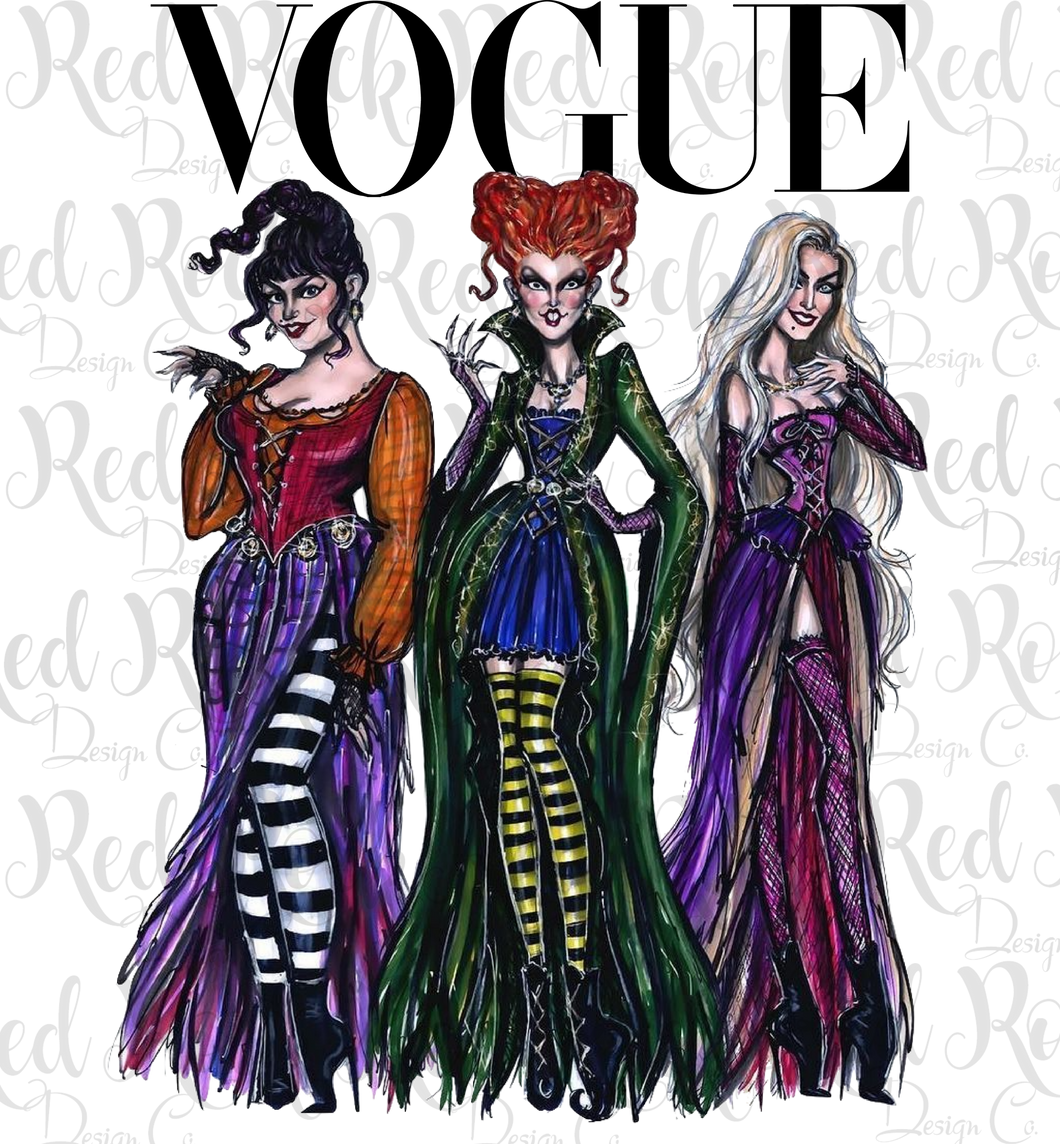 Vogue Sanderson Sisters - Direct to Film