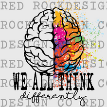 We all think differently - DD