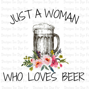 Woman who loves beer -  DD