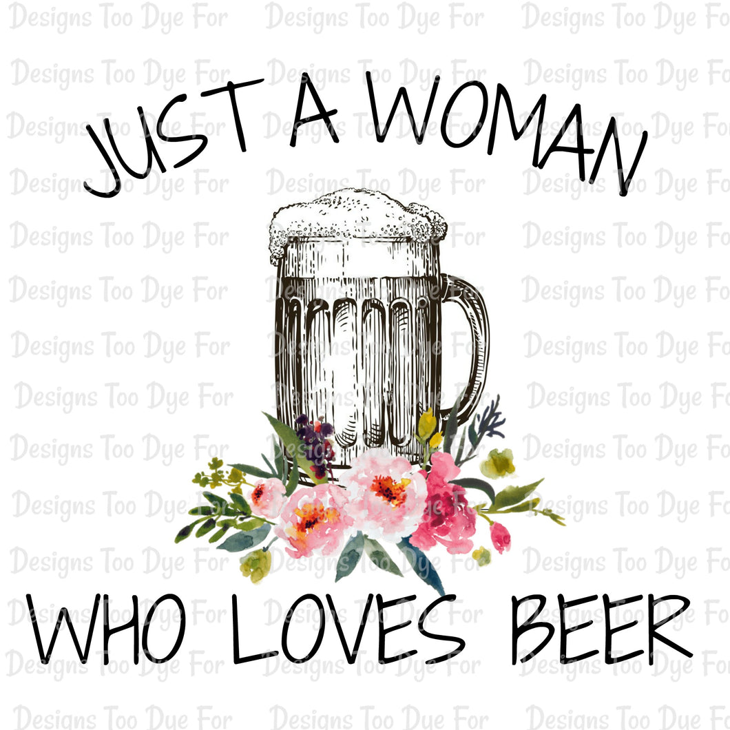 Woman who loves beer -  DD