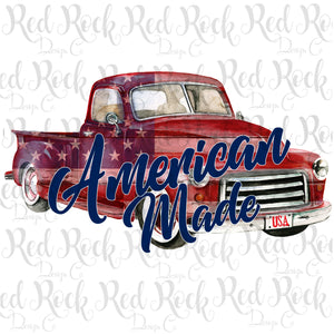 American Made Truck - Sublimation