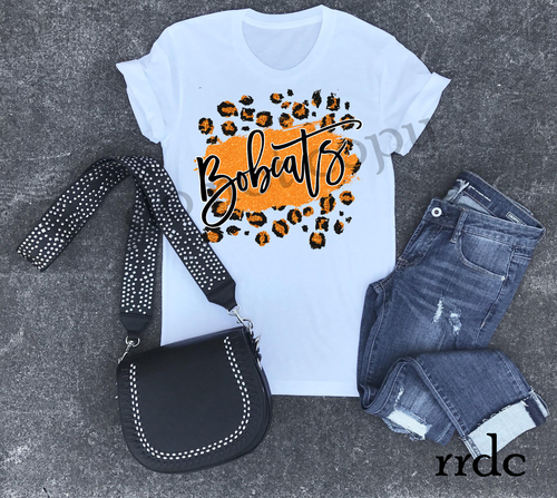 Bobcats orange leopard - DD