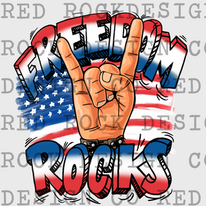 Freedom Rocks Hand - DD