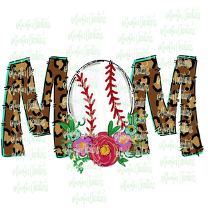Baseball/Softball Doodle Mom - Direct to Film