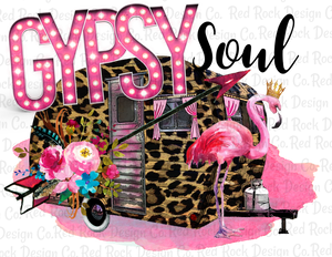 Gypsy Soul - Leopard Camper - Direct to Film