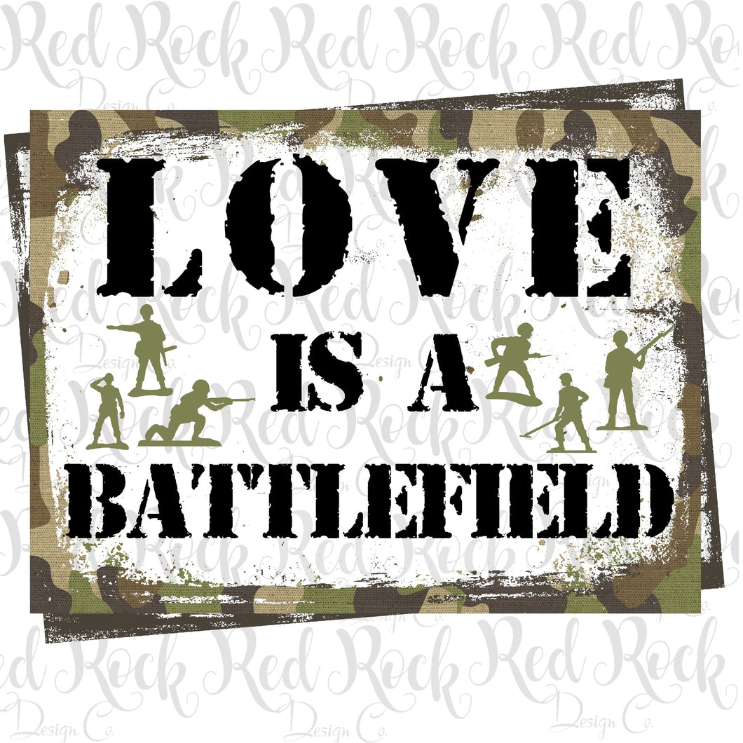 Love is a battlefield - Sublimation