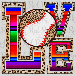 Love Baseball/Softball - Sublimation