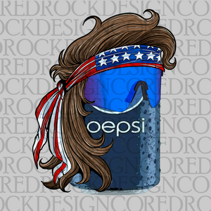 Pepsi Fan Art Mullet Can - DD