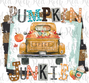 Pumpkin Spice Junkie - DTF