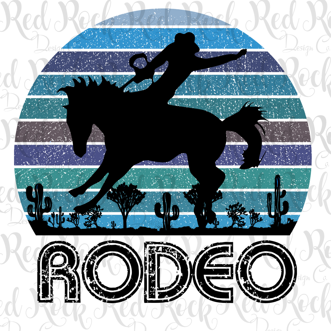Rodeo Silhouette