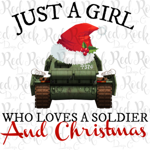 Girl Loves a Soldier and Christmas