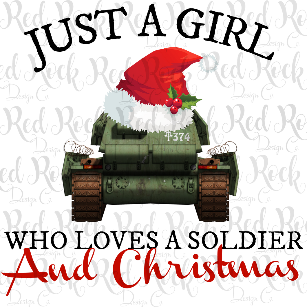 Girl Loves a Soldier and Christmas