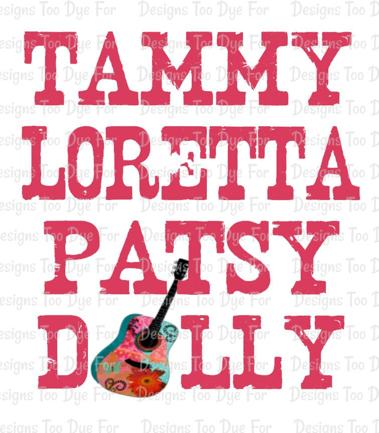 Tammy Loretta Patsy Dolly